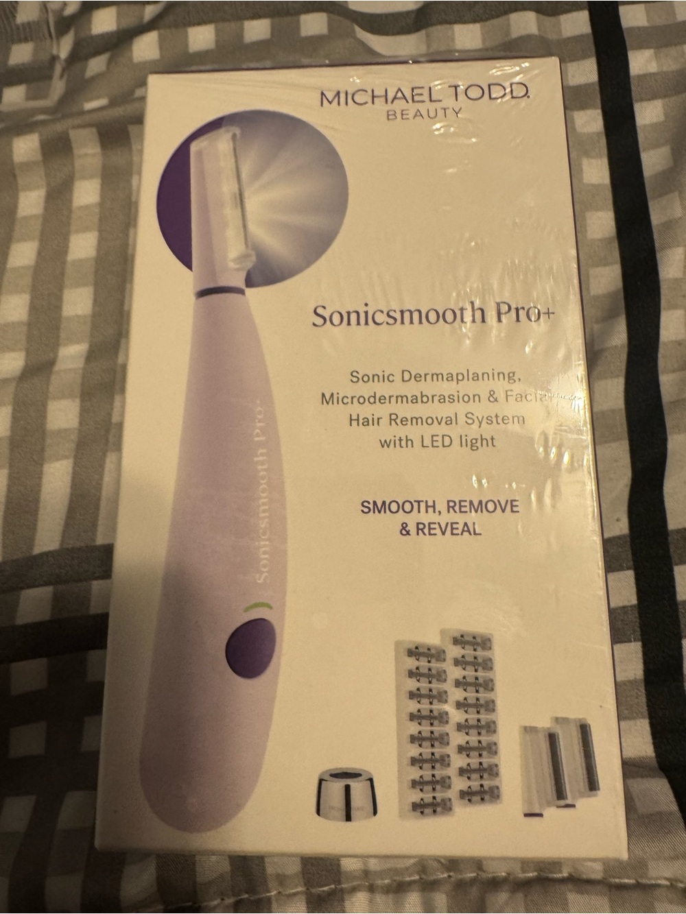 Michael Todd Beauty Sonicsmooth Pro+ Dermaplaning Microdermabrasion System NEW - Picture 14 of 14